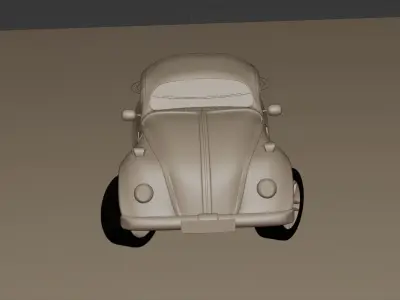 Volkswagen Beetle Car 3D model