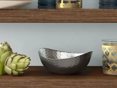 Liston Serving Bowl 3D model