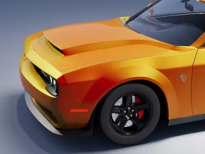 Dodge Demon SRT 3D model