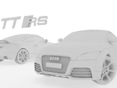Audi TT RS 2010  3D model