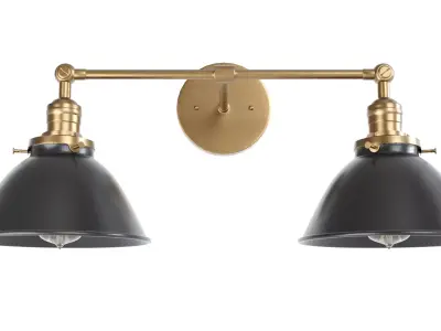 Tube Vanity Lamp 3D model
