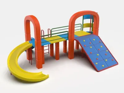 Jungle Gym 3D model