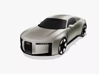 Audi Concept C 2025 Low-poly 3D model