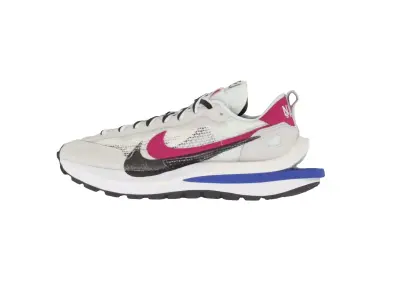 Sacai x Nike Vaporwaffle  Royal Fuchsia Low-poly 3D model
