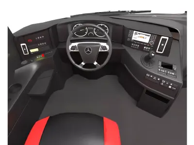 BENZ TRAVEGO BUS 3D model