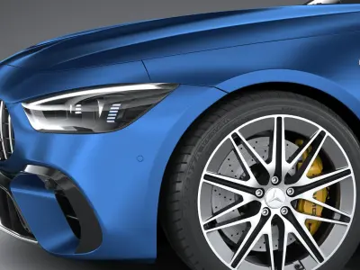 Mercedes-Benz AMG GT53 2023 3D model