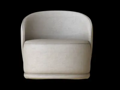 La Pipe Lounge Chair By IDA LINEA HILDEBRAND 3D model