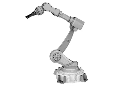 Industrial robot 07 3D model