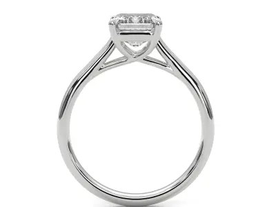 solitaire ring with detail images and 360 render videos 67 3D print model