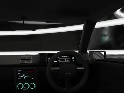 Toyota AE86 v2 3D model