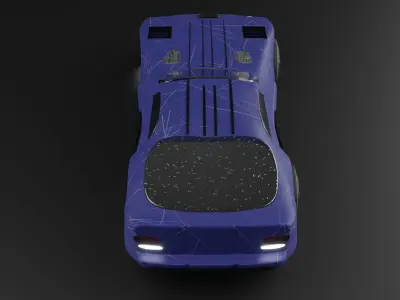 Dodge Viper 3D model get