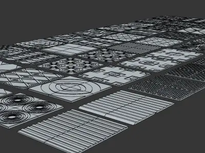 3d cnc panel 01 3D print model