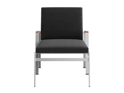 Cassie Reclining Chaise Lounge 3D model