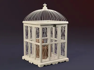 Lars Decorative Cage by ZARA HOME 3D model