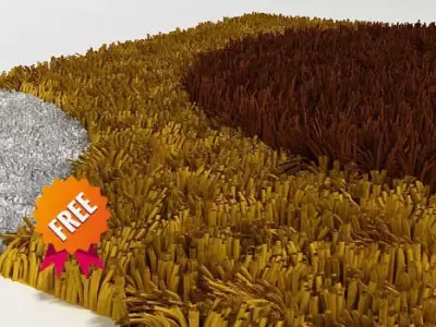 Carpet DMV302 Free 3D model