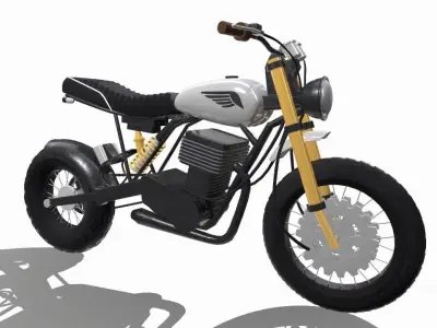 Off road Racing Bike 3D model