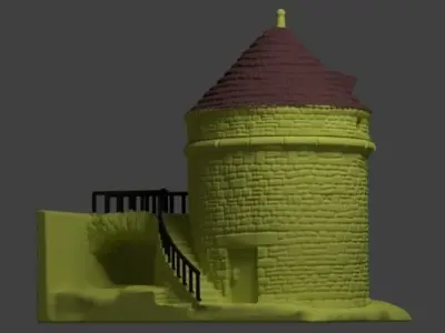 TOWER PIGEON LOFT 3D print model