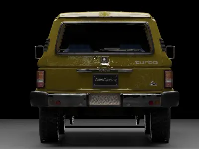 Toyota Land Cruiser FJ60 - 1980 3D model
