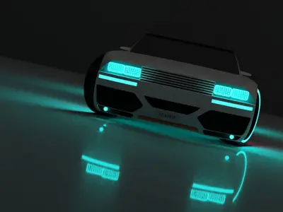 CYBERPUNK CONCEPT CAR 3D model