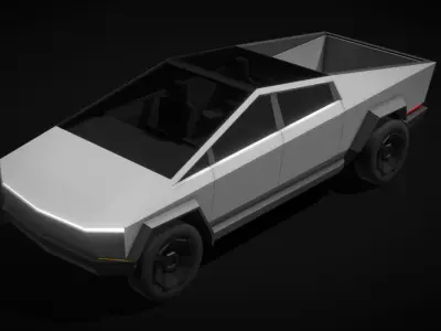 Tesla CyberTruck 3D model