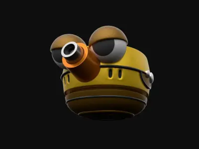 GunBound Asate 3D model