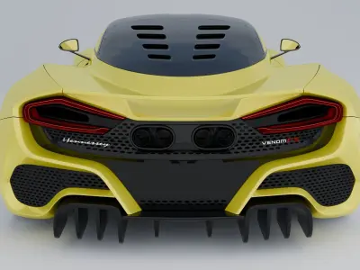 Hennessey Venom F5 3D model