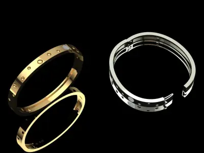 RB Bracelet Brend 3D print model