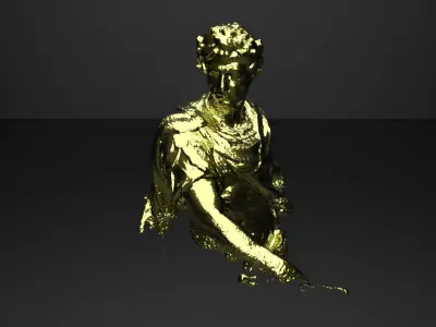 Caius Julius Caesar bust 3D model
