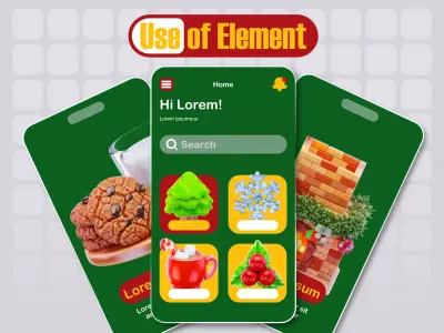 Christmas Icon Stylized 3D model