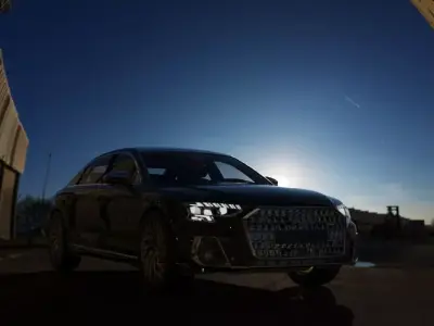audi-a8l-2022 3D model