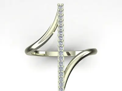 Band Ring 3D print model