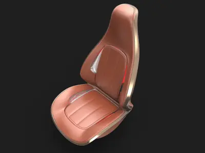concept futuristic chair 3D model