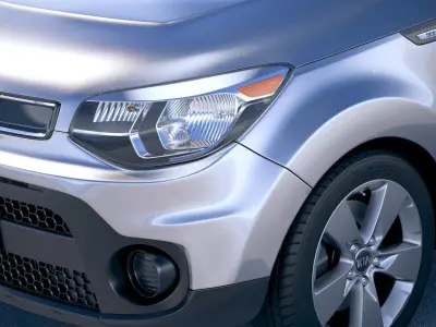 Kia Soul 2019  3D model