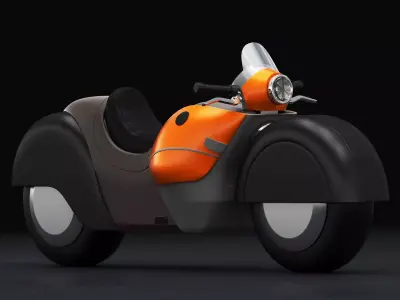 3D motorcycle concept  3D model