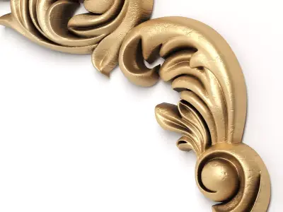 Carved decor 3 3D model