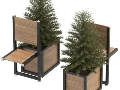 Urban Furniture 03 3D model