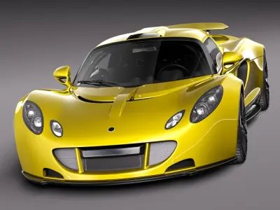 Hennessey Venom GT 2012 3D model