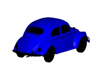 Volkswagen Beetle  3D model
