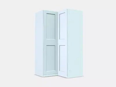 PAX - GRIMO Corner wardrobe 1 Low-poly 3D model