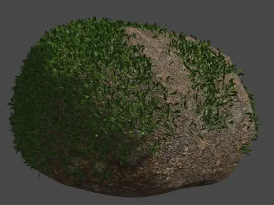 Rocks Lowpoly for eviroment and videogames Free low-poly 3D model