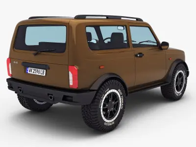 Off Road Car v 1 3D model
