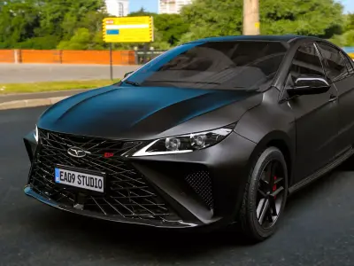 Chery Arrizo 5 GT 2025 3D model