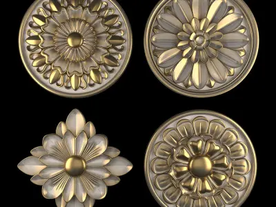 Rosettes 13 3D model