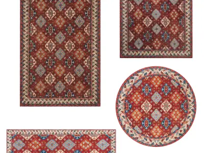 Rugs No 188 Low-poly 3D model