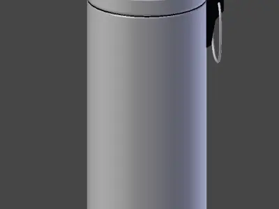Pedal Bin 2 3D model