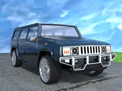 hummer 3D model