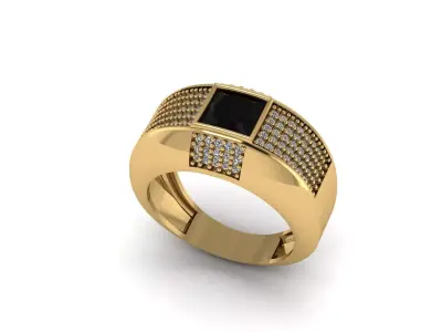 princess ring 3D print model