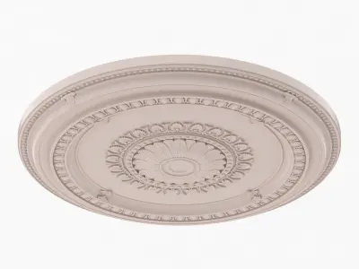 Classic Celling Medallion 30 3D model