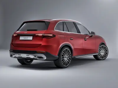 Mercedes Benz GLC 2022 3D model