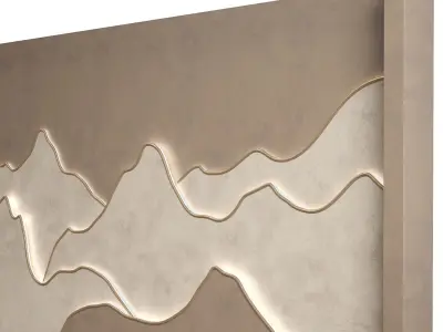 Decorativ panel 21 3D model